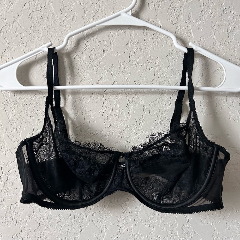 Soma Black Lace Bra
